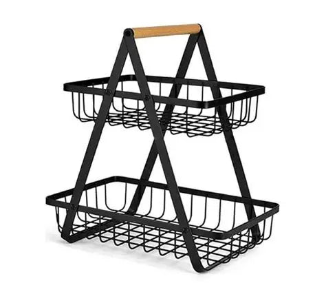 Home Kitchen Fruit 2-Tier Basket